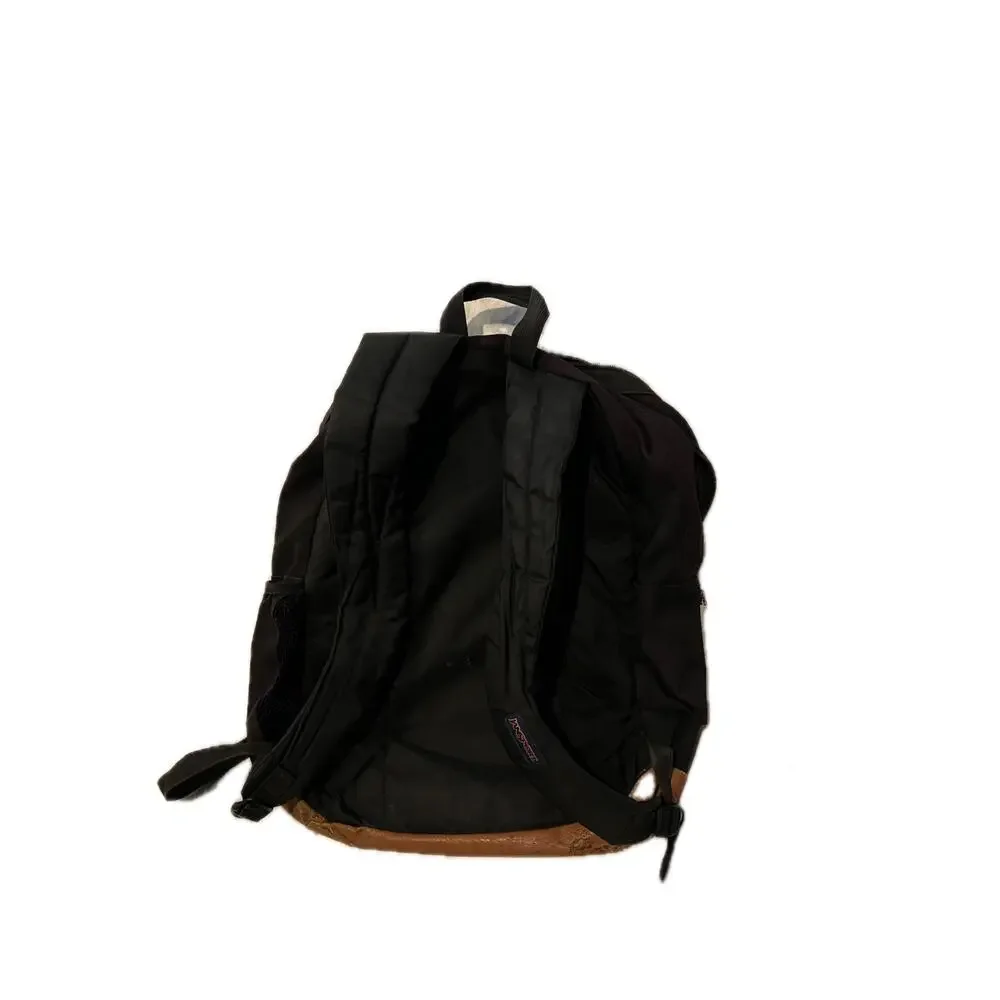 JanSport Cool Student 2 Section School Backpack Black Brown